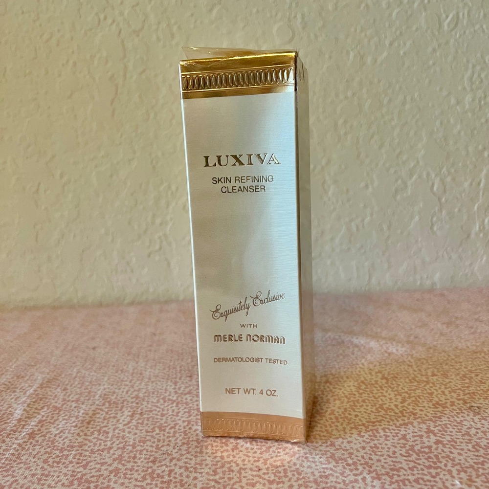 Merle Norman Luxiva Skin Refining Cleanser 4 oz New in Box Dermatologist Tested